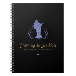 Caderno Espiral Shimmy & Scribble