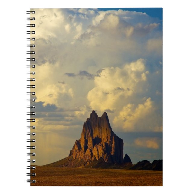 Caderno Espiral Shiprock contra Thunderhead (Frente)