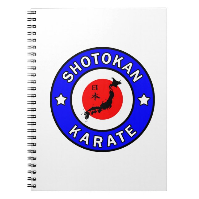 Caderno Espiral Shotokan Karate (Frente)
