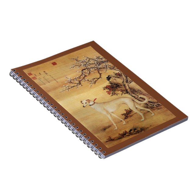 Caderno Espiral Shuanghuayao~霜 花 鹞 ~Greyhound ~Giuseppe Castiglion (Lado Direito)