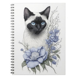 Caderno Espiral Siamese Cat