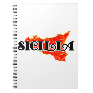 Caderno Espiral Sicília