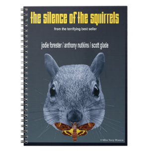 Caderno Espiral Silêncio dos Esquilos - uma Paródia