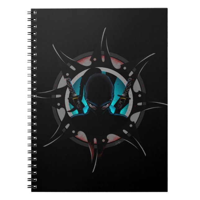 Caderno Espiral Silent Ninja (Frente)