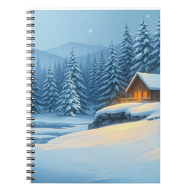Caderno Espiral Silent Snow  (Frente)