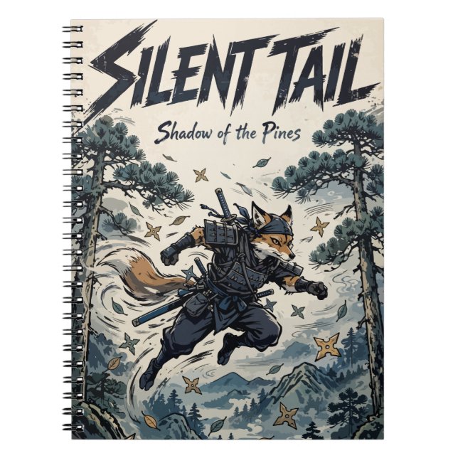 Caderno Espiral Silent Tail (Frente)