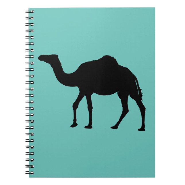 Caderno Espiral silhueta de camelo (Frente)