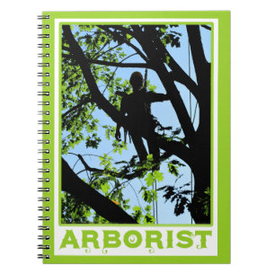 Caderno Espiral Silhueta tremenda: Arborista