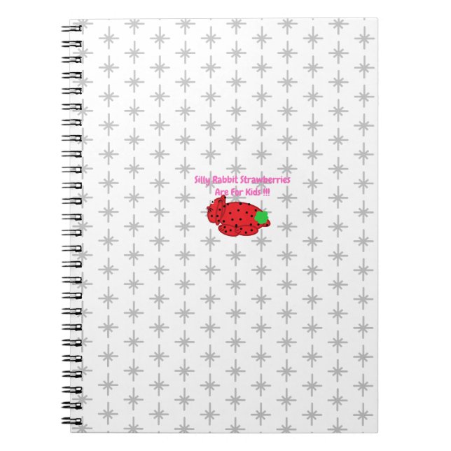 CADERNO ESPIRAL SILLY RABBIT NOTEBOOK (Frente)