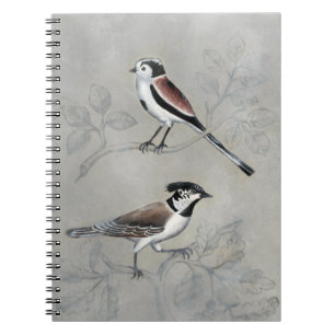 Caderno Espiral Silvered Aviary Par A