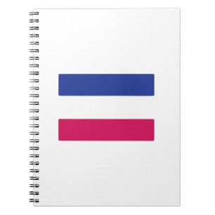 CADERNO ESPIRAL SÍMBOLO ANDRÓGINO