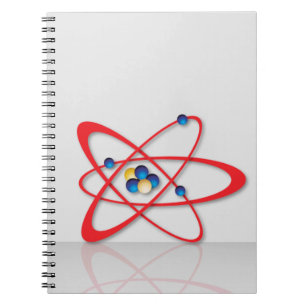 Caderno Espiral Símbolo Atom