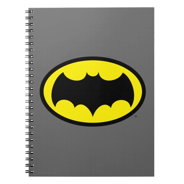 Caderno Espiral Símbolo Batman (Frente)