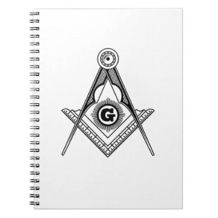 Caderno Espiral Símbolo de maçonaria