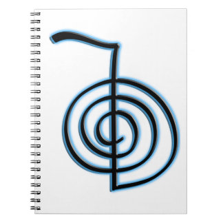 Caderno Espiral Símbolo de Reiki Cho Ku Rei