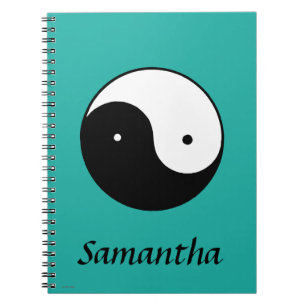 Caderno Espiral Símbolo de Yin Yang