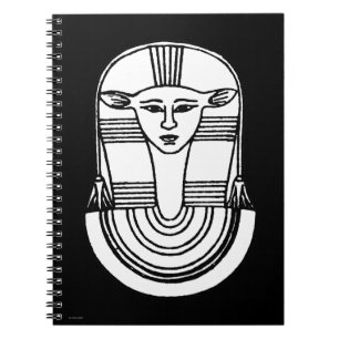 Caderno Espiral Símbolo egípcio: Hathor
