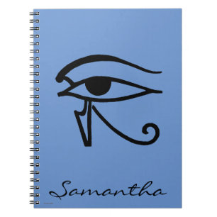 Caderno Espiral Símbolo egípcio: Utchat