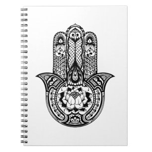 Caderno Espiral Símbolo inspirado de Hamsa