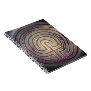 Caderno Espiral Símbolo labirinto