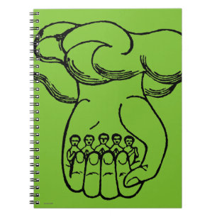 Caderno Espiral Símbolo: Mão divina