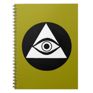 Caderno Espiral Símbolo: Todo o olho de vista