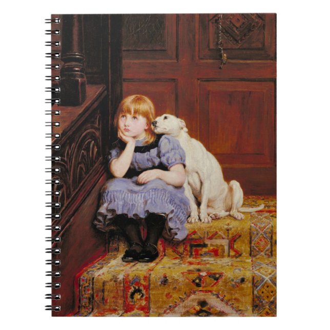 Caderno Espiral Simpatia (por Briton Riviere) (Frente)