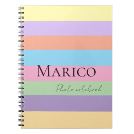 Caderno Espiral Simpático e elegante moderno e brilhante