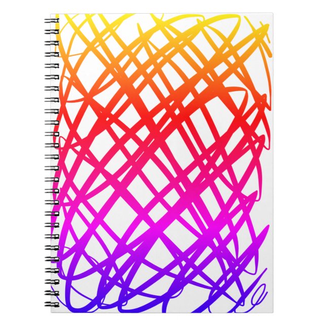 Caderno Espiral Simple Scribble | Filtro Ipanema | (Frente)