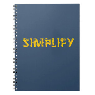 Caderno Espiral Simplificar