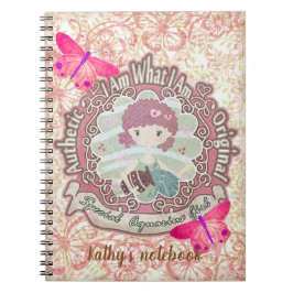 Caderno Espiral Sinais de Aquário. notebook personalizado