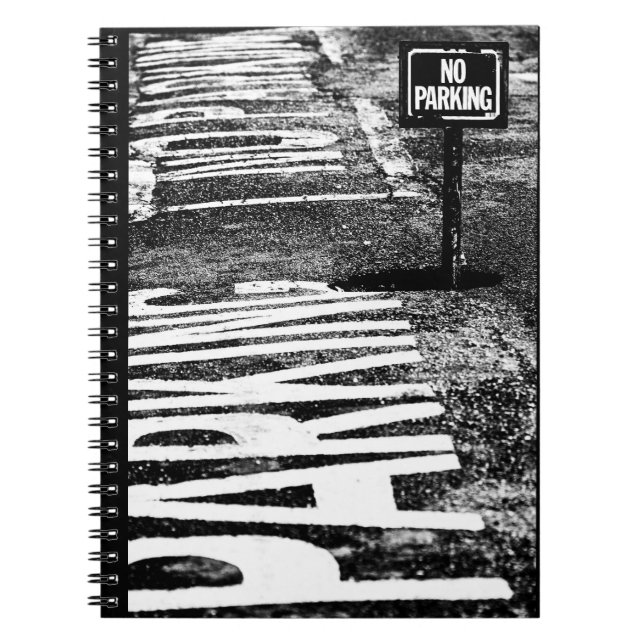 Caderno Espiral sinais de reserva (Frente)