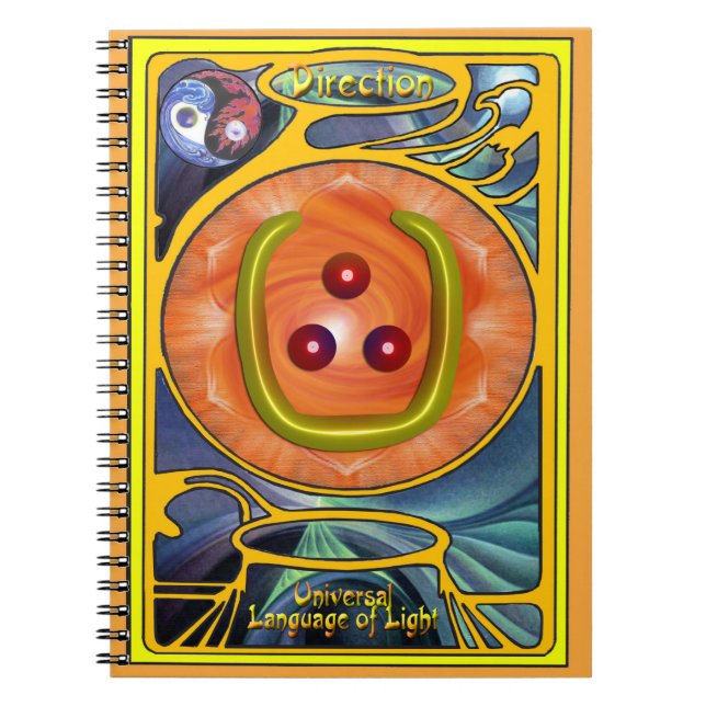 Caderno Espiral Sinal de Direção (Frente)