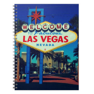 Caderno Espiral Sinal de Las Vegas