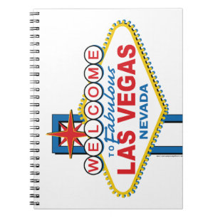 Caderno Espiral Sinal Retroativo de Las Vegas