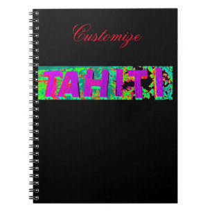 Caderno Espiral Sinal Thunder_Cove de Tahiti