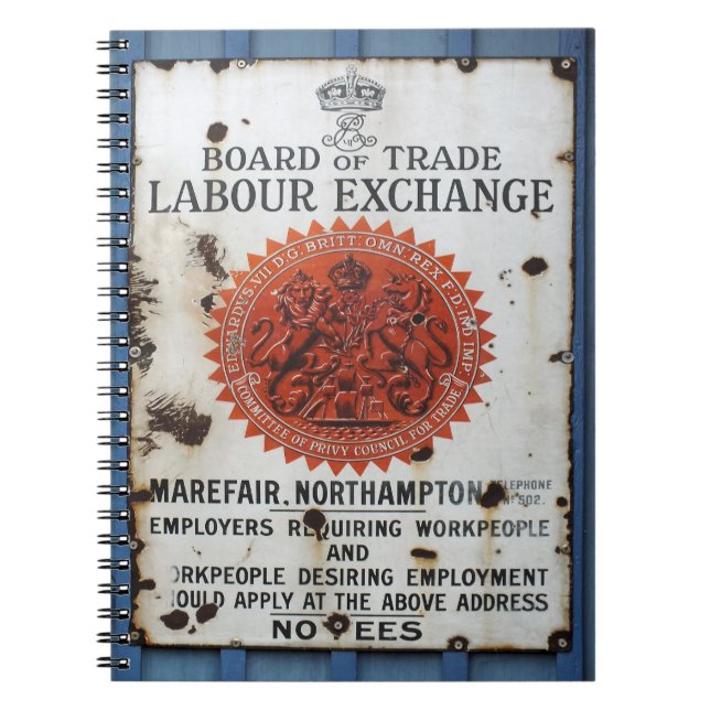 CADERNO ESPIRAL SINAL VINTAGE (Frente)