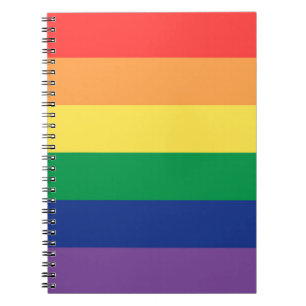 Caderno Espiral Sinalizador Arco-íris