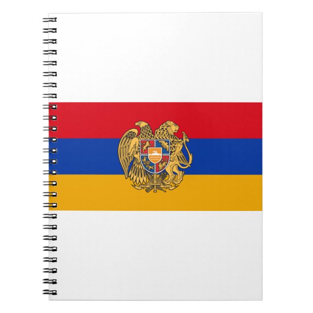 Caderno Espiral Sinalizador Armênia (Frente)