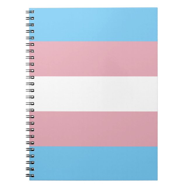 Caderno Espiral Sinalizador de Prioridade Trans (Frente)