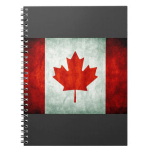Caderno Espiral Sinalizador do Canadá em apuros