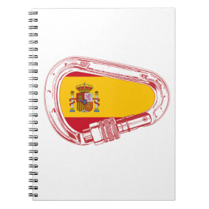 Caderno Espiral Sinalizador do gabinete de espanha