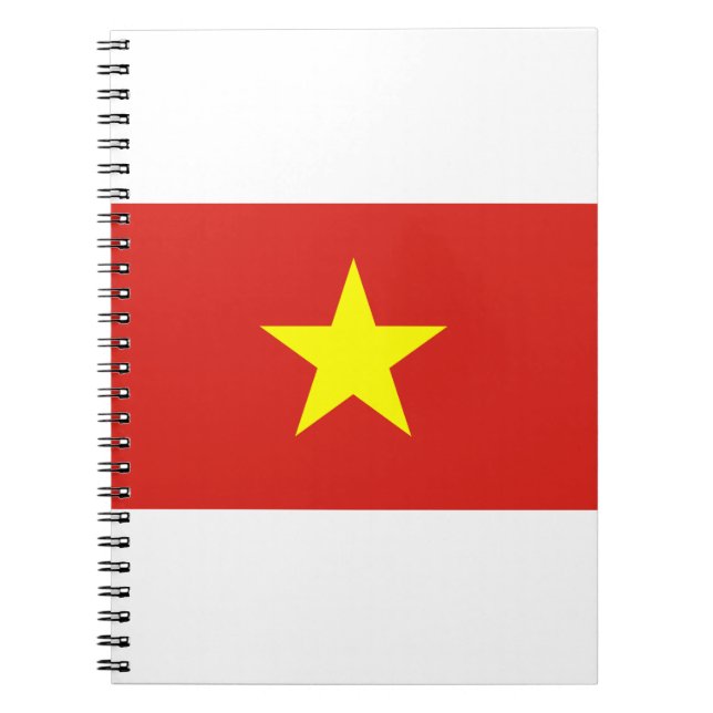 Caderno Espiral Sinalizador do Nam do Viet (Frente)