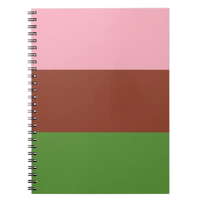 Caderno Espiral Sinalizador do Orgulho Gynesexual (Frente)