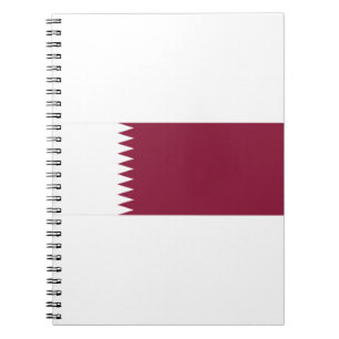 Caderno Espiral Sinalizador do Qatar