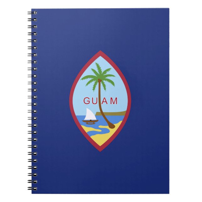 Caderno Espiral Sinalizador Guam (Frente)