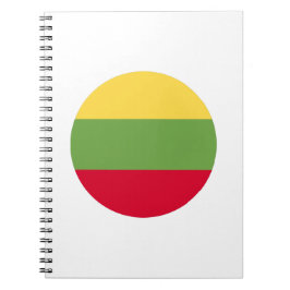 Caderno Espiral Sinalizador Lituânia