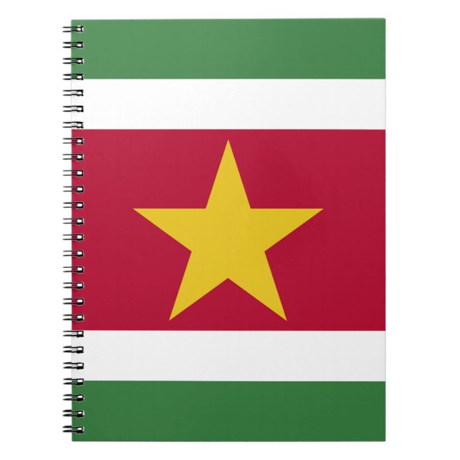 Caderno Espiral Sinalizador Suriname (Frente)