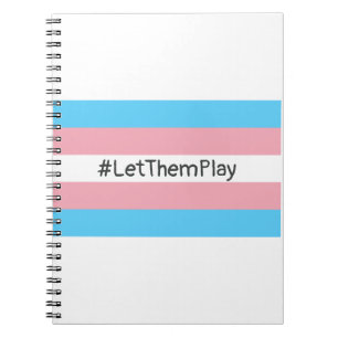 Caderno Espiral Sinalizador Trans #LetThemPlay