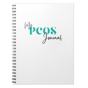 Caderno Espiral Síndrome do Ovário Policístico do Meu Diário PCOS
